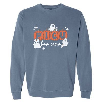 Picu Boo Crew Halloween Garment-Dyed Sweatshirt