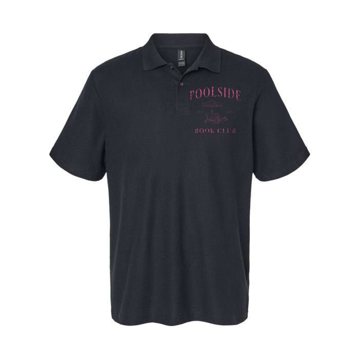 Poolside Book Club Softstyle Adult Sport Polo