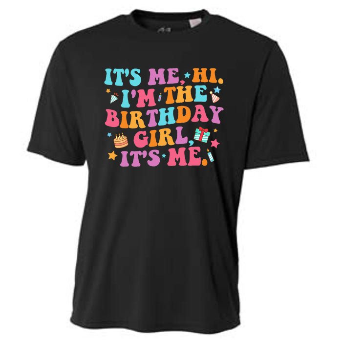 Personalized Birthday Celebration Name Badge Cooling Performance Crew T-Shirt