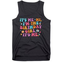 Personalized Birthday Celebration Name Badge Tank Top