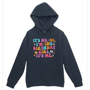 Personalized Birthday Celebration Name Badge Urban Pullover Hoodie