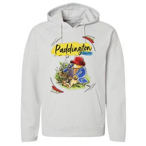 P.A.D.D.I.N.G.T.O.N B.E.A.R Classic Portrait Teddy Bears Picnic Performance Fleece Hoodie