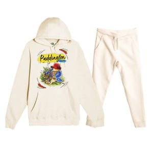 P.A.D.D.I.N.G.T.O.N B.E.A.R Classic Portrait Teddy Bears Picnic Premium Hooded Sweatsuit Set