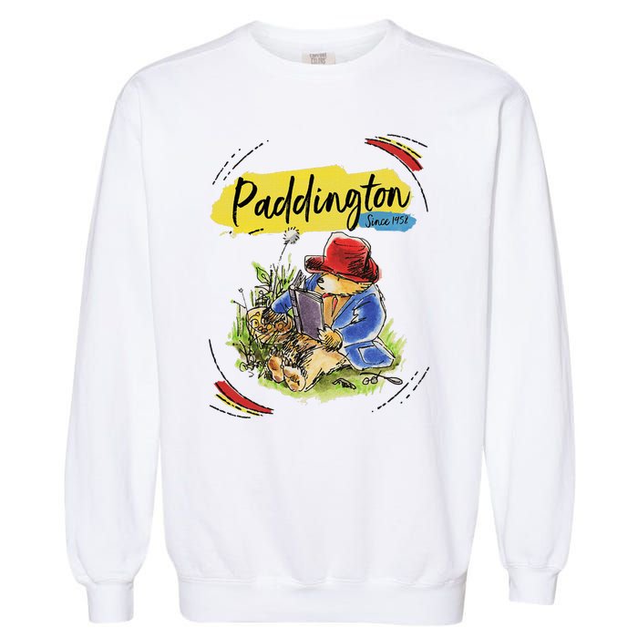 P.A.D.D.I.N.G.T.O.N B.E.A.R Classic Portrait Teddy Bears Picnic Garment-Dyed Sweatshirt