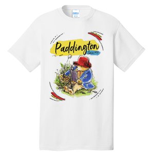 P.A.D.D.I.N.G.T.O.N B.E.A.R Classic Portrait Teddy Bears Picnic Tall T-Shirt