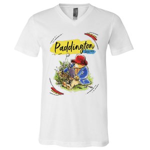 P.A.D.D.I.N.G.T.O.N B.E.A.R Classic Portrait Teddy Bears Picnic V-Neck T-Shirt