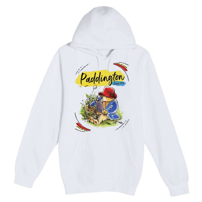 P.A.D.D.I.N.G.T.O.N B.E.A.R Classic Portrait Teddy Bears Picnic Premium Pullover Hoodie