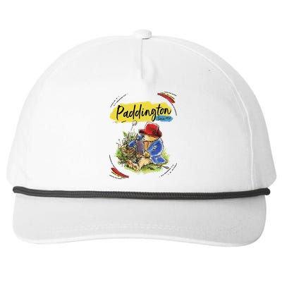 P.A.D.D.I.N.G.T.O.N B.E.A.R Classic Portrait Teddy Bears Picnic Snapback Five-Panel Rope Hat