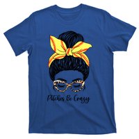 Pitches Be Crazy Softball Player Funny Softball Pitcher Gift T-Shirt