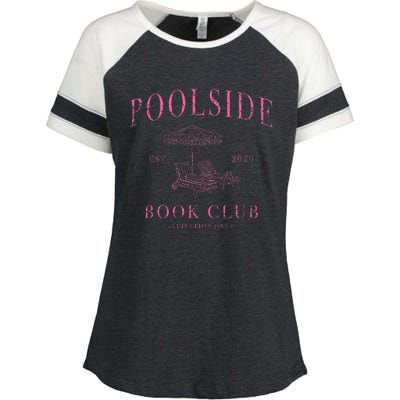 Poolside Book Club Enza Ladies Jersey Colorblock Tee