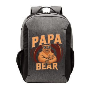 Papa Bear Cute Bears Family Father Dad Daddy Papa Bear Great Gift Vector Backpack