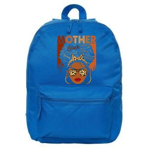 Proud Black Confident Afro African American Mom Mothers Day Gift 16 in Basic Backpack