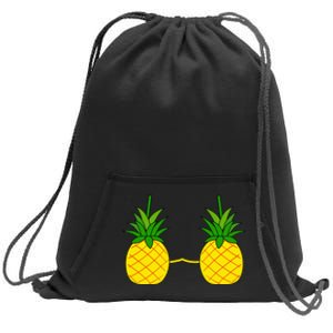 Pineapple Bra Costume Cute Easy Fruit Halloween Gift Sweatshirt Cinch Pack Bag