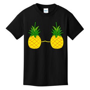 Pineapple Bra Costume Cute Easy Fruit Halloween Gift Kids T-Shirt