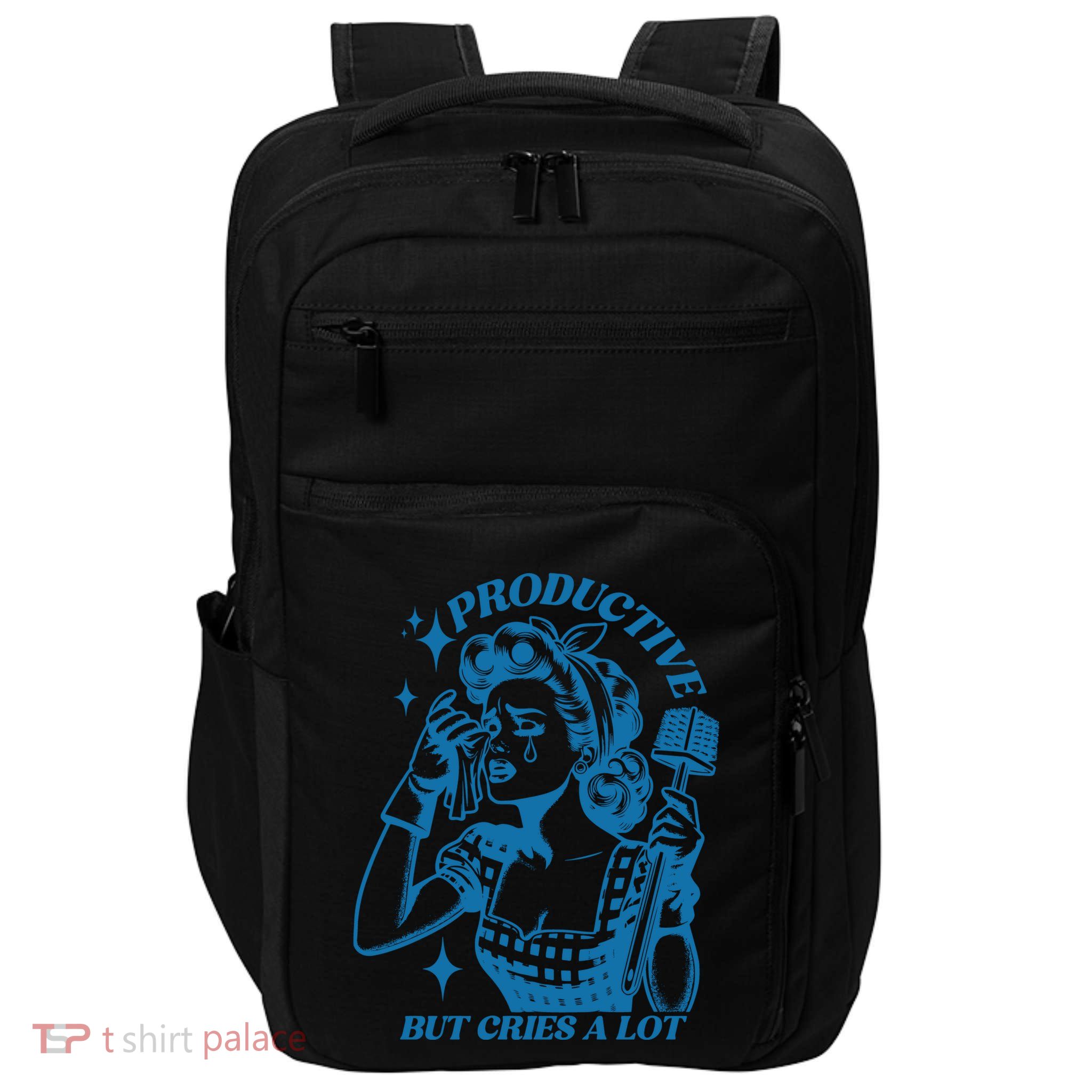 Productive But Cries A Lot Impact Tech Backpack