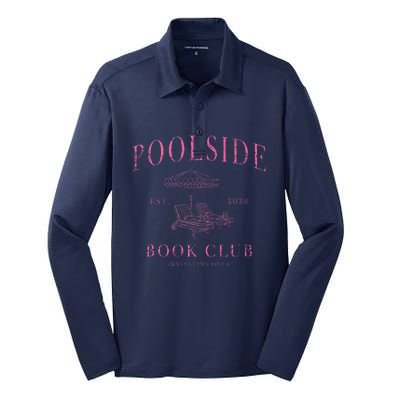 Poolside Book Club Silk Touch Performance Long Sleeve Polo