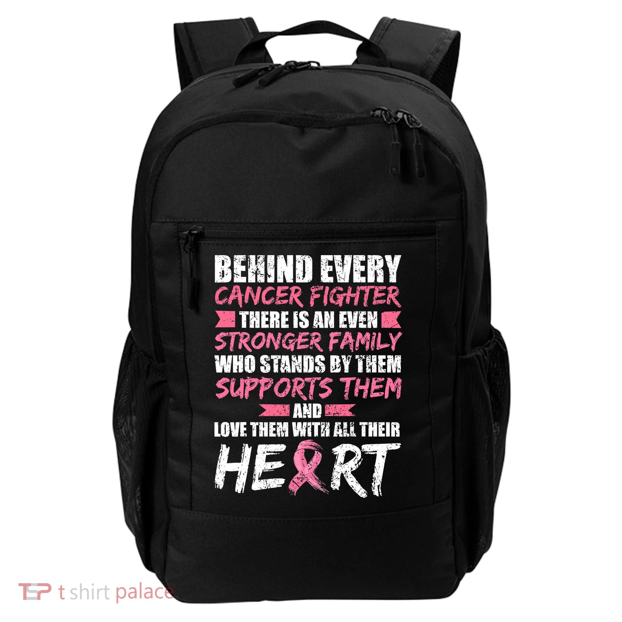 Pink Breast Cancer Support Breast Cancer Women Backpack
