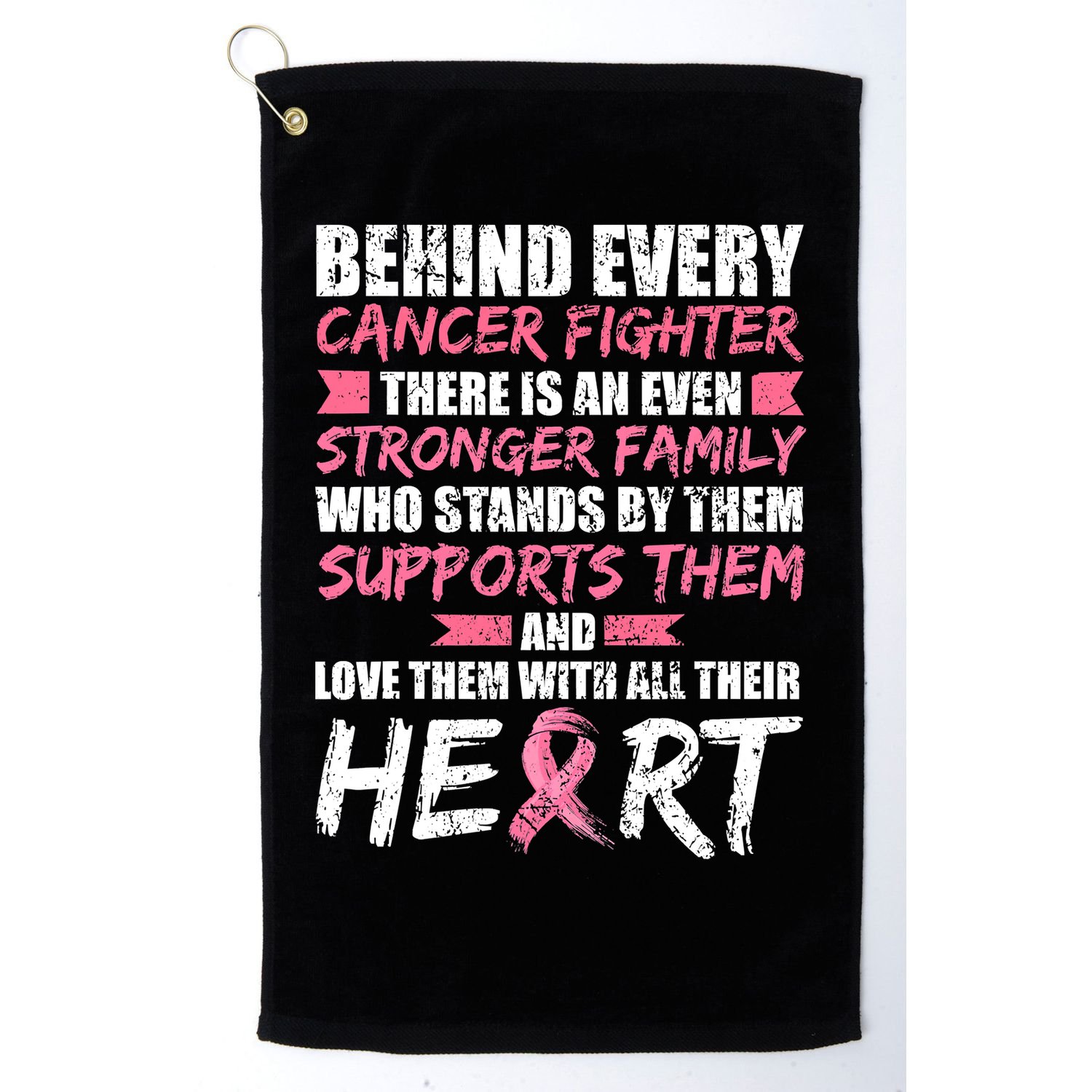 Pink Breast Cancer Support Breast Cancer Women Golf Towel