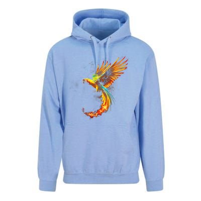 Parrot Bird Colorful Plume Feathers Birdwatching Gift Cute Gift Unisex Surf Hoodie