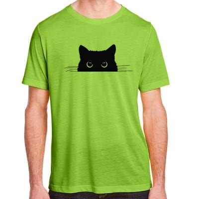 Pocket Black Cat Lover Gift Adult ChromaSoft Performance T-Shirt