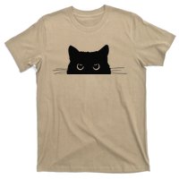 Pocket Black Cat Lover Gift T-Shirt