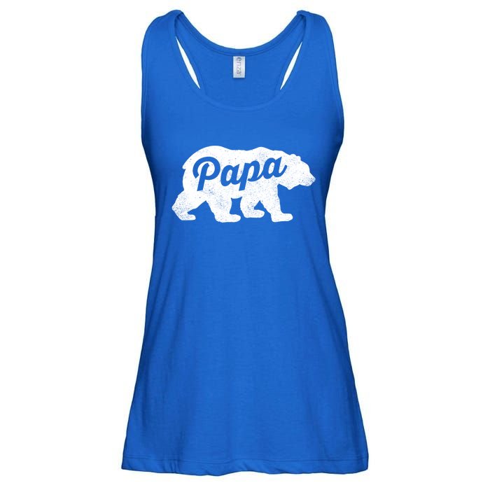 Papa Bear Cute Fathers Day Top Gift Ladies Essential Flowy Tank