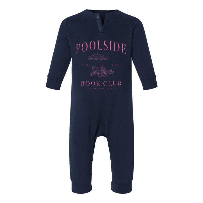 Poolside Book Club Infant Fleece One Piece