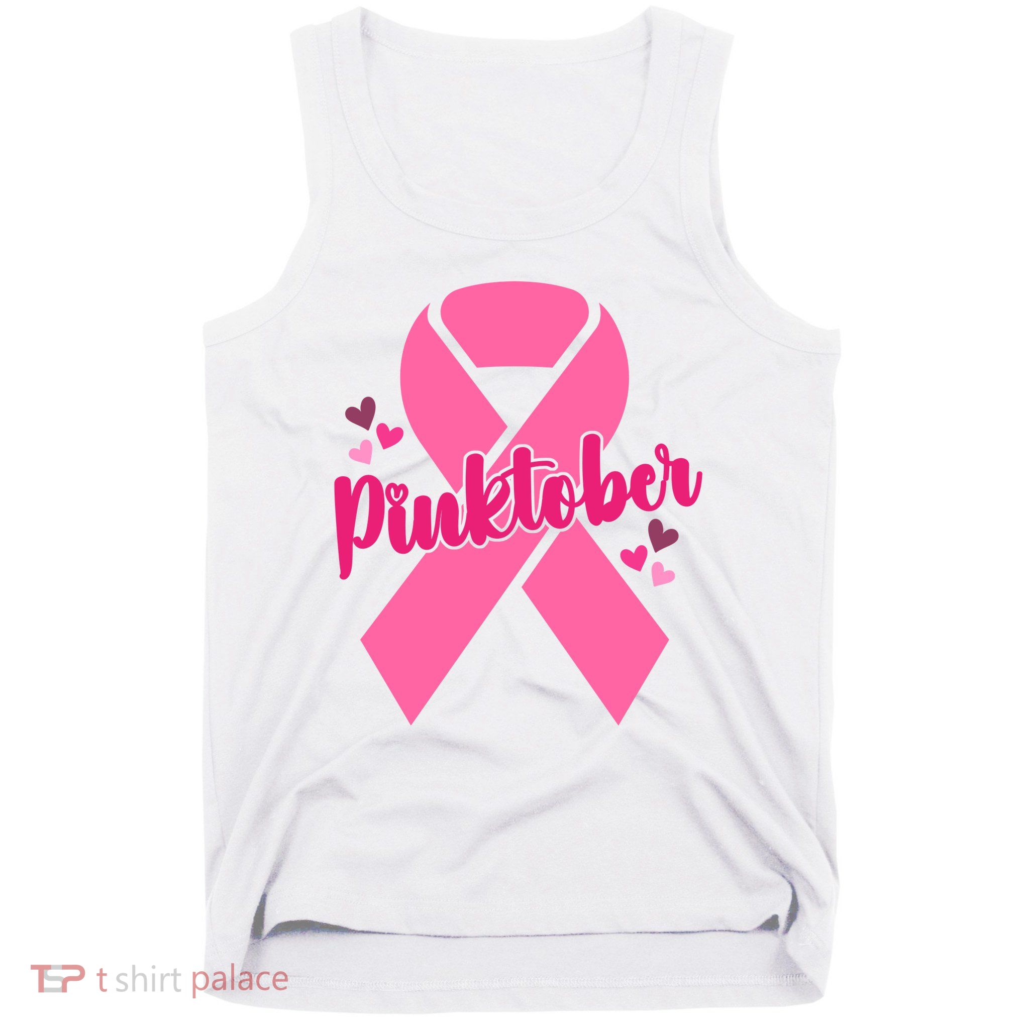 Pinktober Breast Cancer Awareness October Tank Top