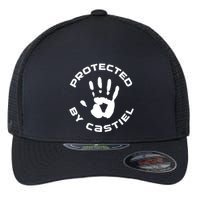 Protected By Castiel Supernatural Flexfit Unipanel Trucker Cap