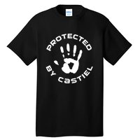 Protected By Castiel Supernatural Tall T-Shirt