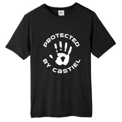 Protected By Castiel Supernatural Tall Fusion ChromaSoft Performance T-Shirt