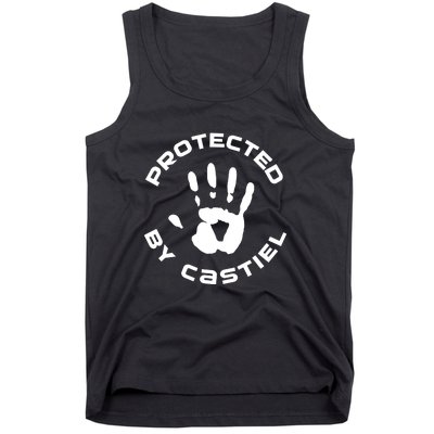 Protected By Castiel Supernatural Tank Top