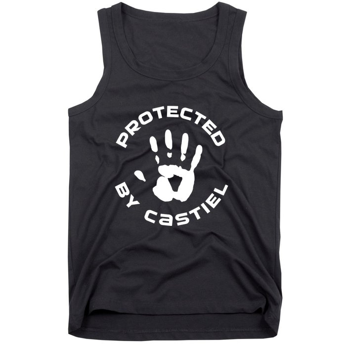 Protected By Castiel Supernatural Tank Top