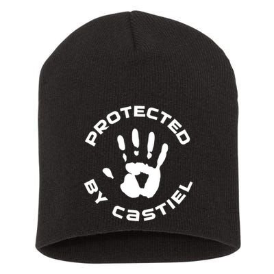 Protected By Castiel Supernatural Short Acrylic Beanie