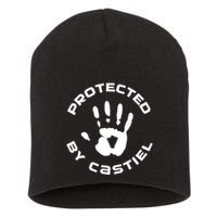 Protected By Castiel Supernatural Short Acrylic Beanie
