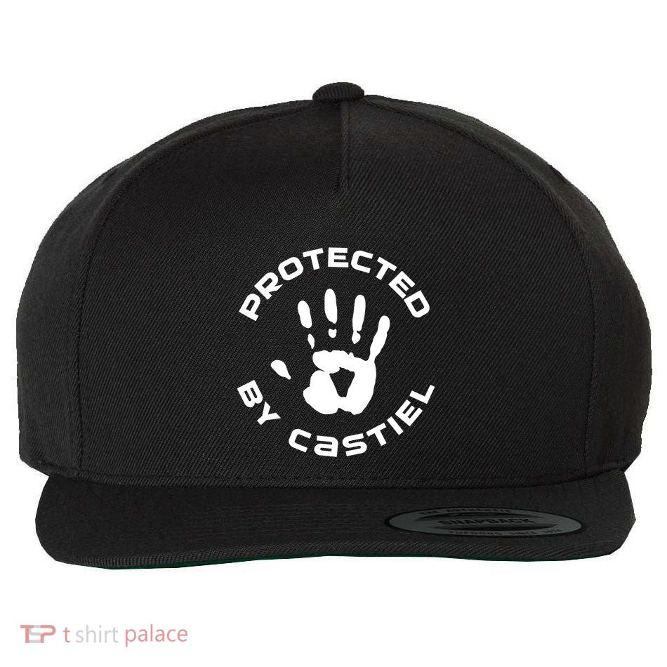 Protected By Castiel Supernatural Wool Snapback Cap