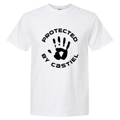 Protected By Castiel Supernatural Garment-Dyed Heavyweight T-Shirt