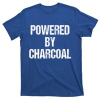 Powered By Charcoal Bbq Grill Barbecue Gift T-Shirt