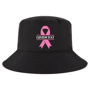 Personalize Breast Cancer Awareness Custom Text Cool Comfort Performance Bucket Hat