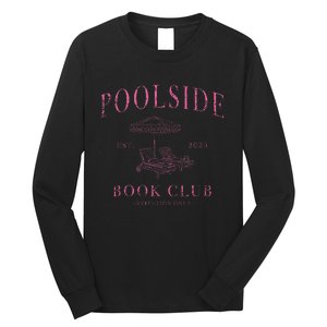 Poolside Book Club Relaxing Design Long Sleeve Shirt