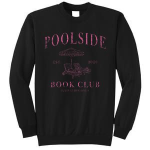 Poolside Book Club Relaxing Design Sweatshirt