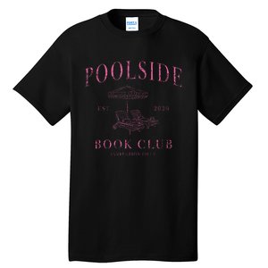 Poolside Book Club Relaxing Design Tall T-Shirt