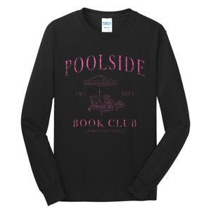 Poolside Book Club Relaxing Design Tall Long Sleeve T-Shirt