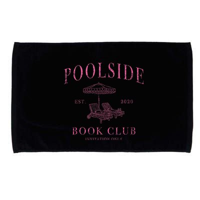 Poolside Book Club Relaxing Design Microfiber Hand Towel