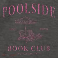 Poolside Book Club Relaxing Design Vector Backpack