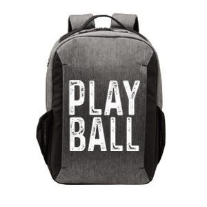 Play Ball Cute Baseball Softball Funny Vector Backpack