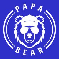 Papa Bear Cool Gift Bag