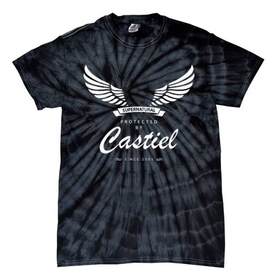 Protected By Castiel Supernatural Tie-Dye T-Shirt