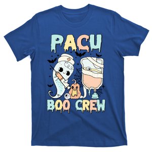 Pacu Boo Crew Stethoscope Pacu Nurse Halloween Costume Gift T-Shirt