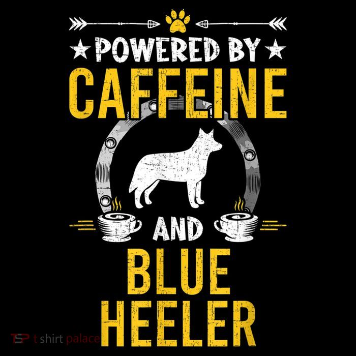 Powered By Caffeine And Blue Heeler Dog Lovers City Backpack